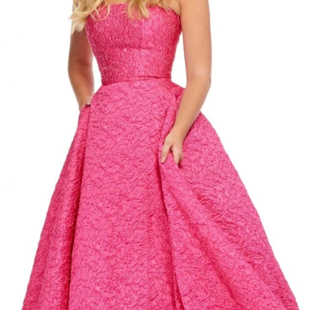 Sherri Hill sz 0 -fuschia